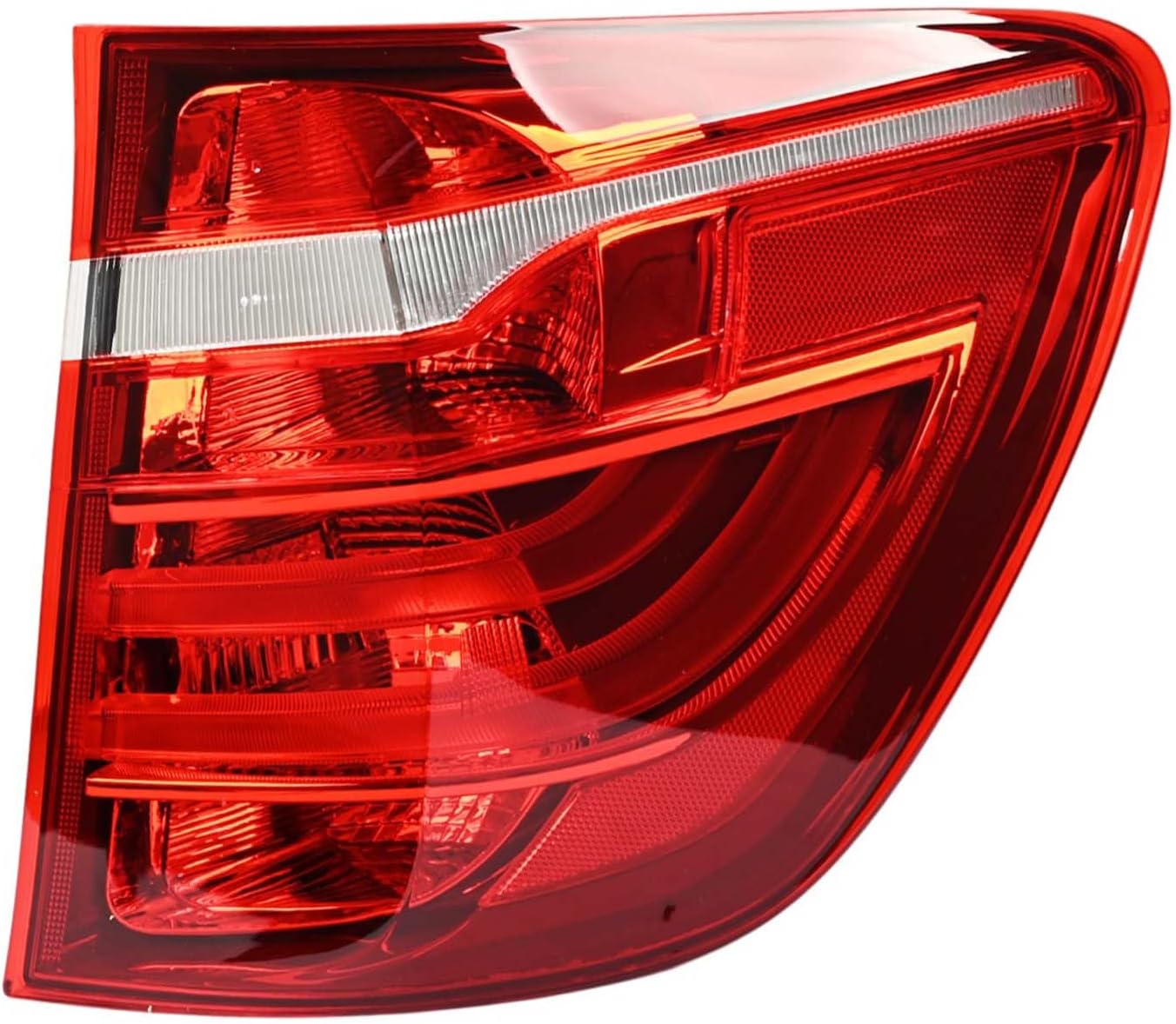 Rear Right Passenger Side Outer Tail Light Assembly Compatible with BMW X3 2011 2012 2013 2014 2015 2016 2017 Rear Brake Taillight Lamp Replaces