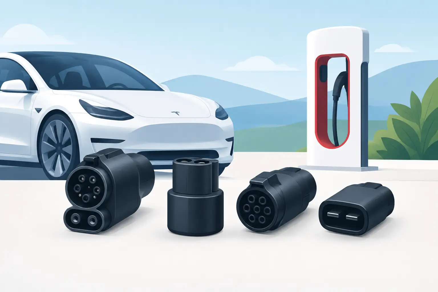Choosing Tesla Charging Adapters the Smart Way